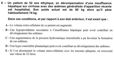 Qcm P Ue B Biophysique Physiologie Tutorat Associatif Toulousain