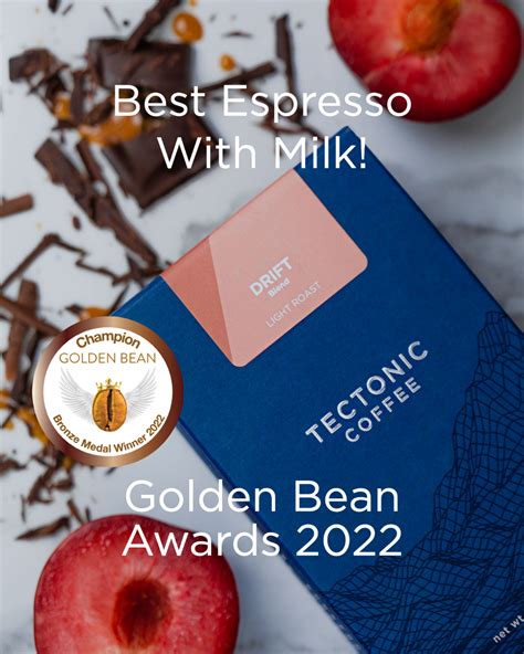 Golden Bean Awards 2022 Tectonic Coffee Co