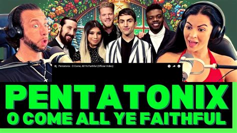 Looking Forward To This All Year First Time Hearing Pentatonix O