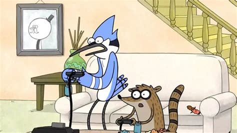 Regular Show Characters Mordecai And Rigby