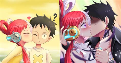 Luffy/Uta, Uta (One Piece), loli / Untitled - pixiv