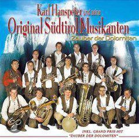 Zauber Der Dolomiten Karl Hanspeter Cd Album Muziek Bol