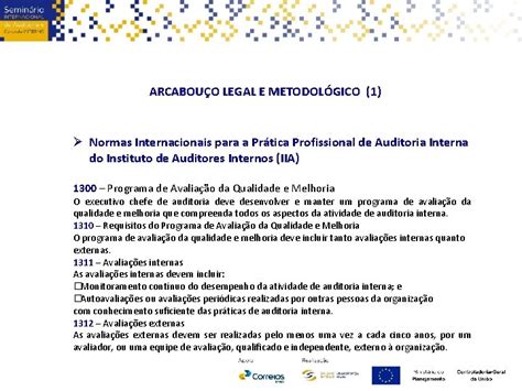 Avaliao Da Qualidade E Melhoria Da Auditoria Interna