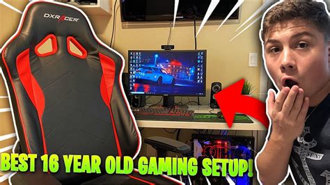 The Best 16 Year Old GAMING Setup 2020 YouTube