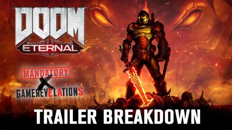 Doom Eternal Trailer Breakdown Gamerevelations Youtube