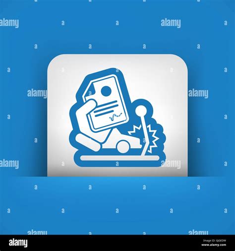 Car Crash Insurance Stock Vector Image And Art Alamy