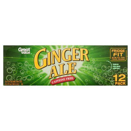 Great Value Ginger Ale 12 Fl Oz 12 Count Walmart Ginger Ale