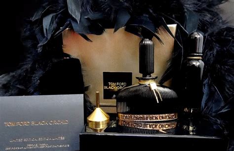 Black Orchid Edition Lalique De Tom Ford Flacon Cristal Noir Orchidée