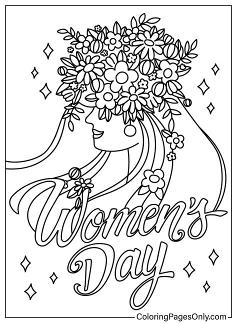 Images Womens Day Coloring Page Free Printable Coloring Pages