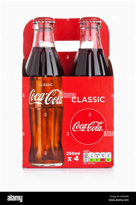 London Uk December 07 2017 Bottles Pack Of Classic Coca Cola On