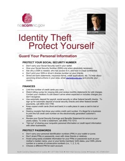 Identity Theft Protect Yourself