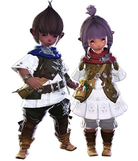 Lalafell Dunesfolk Pictures And Characters Art Final Fantasy Xiv A Realm Reborn Final