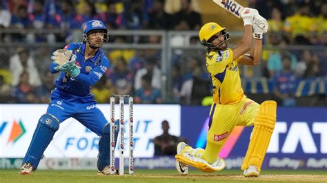 MI Vs CSK Live Score IPL 2024 Rohit Sharma Drops Ruturaj Gaikwad