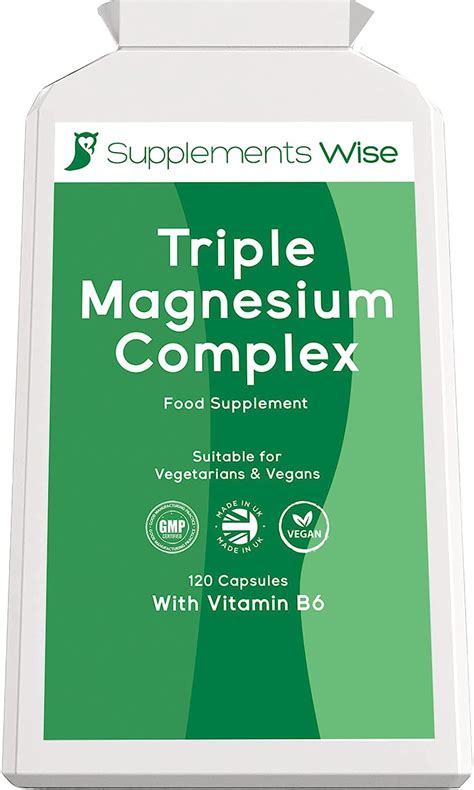 Triple Magnesium Complex Magnesium Bisglycinate Magnesium Malate And