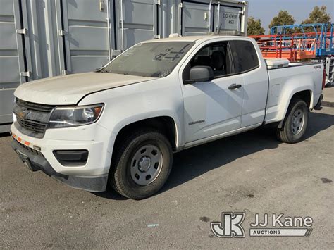 2016 Chevrolet Colorado 4x4 Extended Cab Pickup Truck For Sale 184 188 Miles Dixon Ca