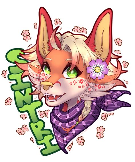 Sintri Kitsune Badge By Miwa Kitsune On Deviantart