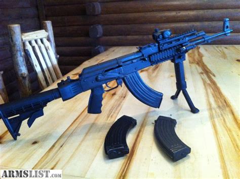 ARMSLIST For Sale Tactical AK 47 WASR 10 With Aimpoint Laser And