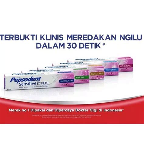 Jual Pepsodent Sensitive Expert 100gr Pasta Gigi Khusus Ngilu Dan Sakit