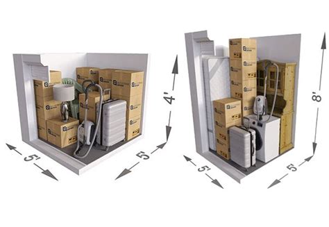 Storage Unit Size Guide Self Storage Advisor