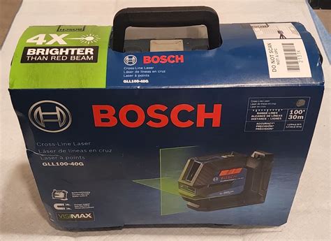 Bosch Gpl G Professional Green Beam Point Self Leveling