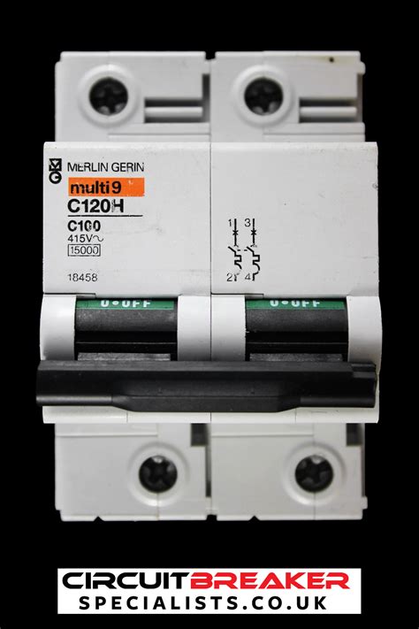 Merlin Gerin Curve C Ka Double Pole Mcb Circuit Breaker C H