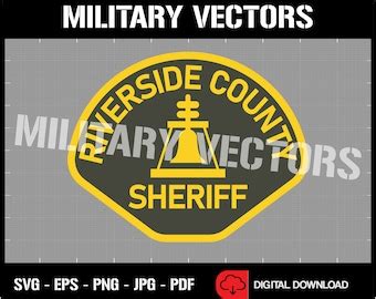 Riverside Sheriff Logo Svg - Etsy