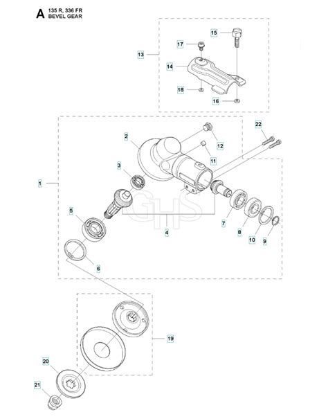 Husqvarna Fr Bevel Gear Ghs