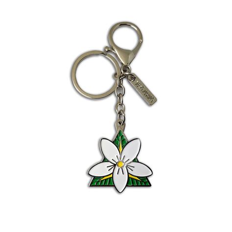 Sampaguita Triangle Keychain Illa Manila