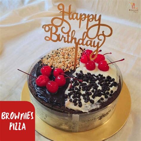 Jual Brownies Pizza Birthday Tart Kue Ulang Tahun Bali Birthday