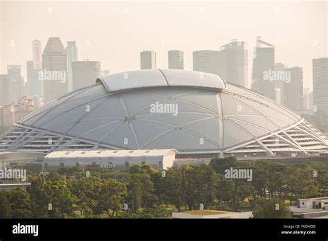 Singapore sports hub stadium hi-res stock photography and images - Alamy