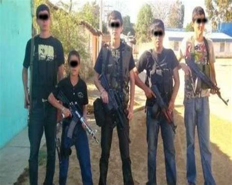 Cjng Los Zetas Y Cdg Los Que Más Reclutan Niños Para Matar Y