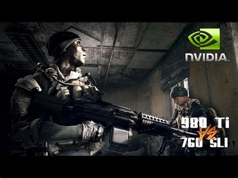 GTX 980 Ti VS GTX 760 SLI Battlefield 4 YouTube