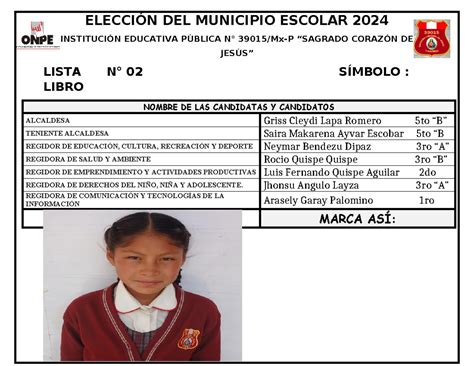 Elección Del Municipio Escolar 2023 Machi ElecciÓn Del Municipio