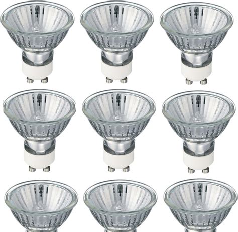 20W GU10 Halogen Light Bulb Pack Of 5 240V 2 000HRS Heathfieldled