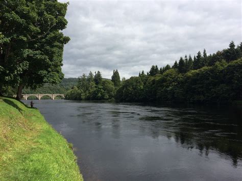 Salmon Fishing on the River Tay in Scotland