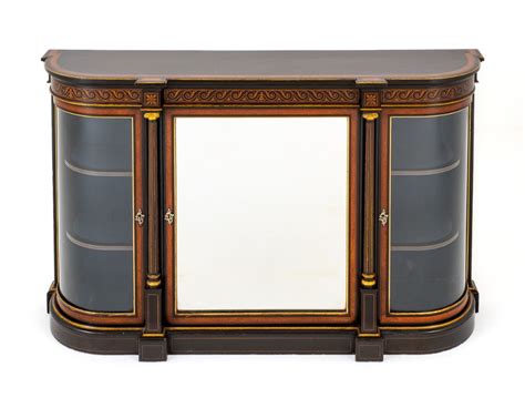 Victorian Credenza Ebonised Sideboard 1860