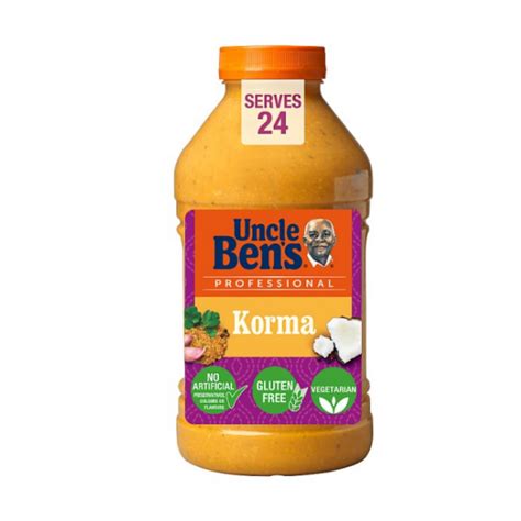 Uncle Bens Korma Curry Sauce 223kg X 2 Cases London Grocery