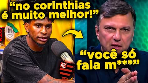 TRETA OLHA OQUE O HUGO FALOU SOBRE O FLAMENGO MAURO CEZAR DETONOU