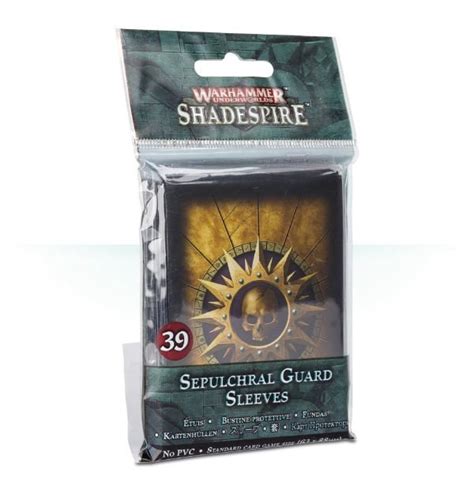 Купить Warhammer Underworlds Shadespire Sepulchral Guard Sleeves на