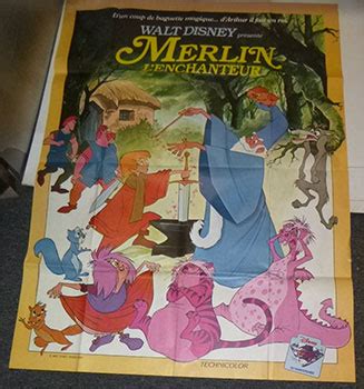 Walt Disney - Merlin l'Enchanteur. (The Sword in the Stone). Original ...