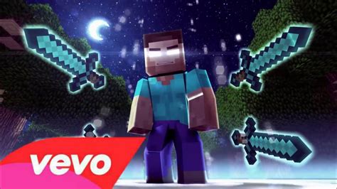 MINECRAFT PARODIE - HEROBRINE { Ft Serfio, Black Plasma Studios } (Imagine Dragons - Believer ...