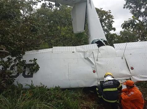 Queda de avião em Luzimangues foi causada por falha no motor aponta