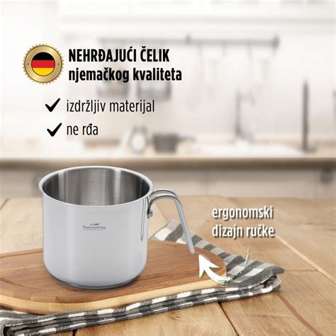 Lonac Za Mlijeko Rosmarino Pour Cook II 14 Cm Vitapur Me