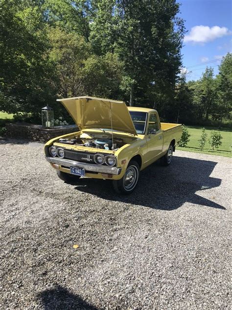 Datsun Pickup Yellow Rwd Manual Classic Datsun For Sale