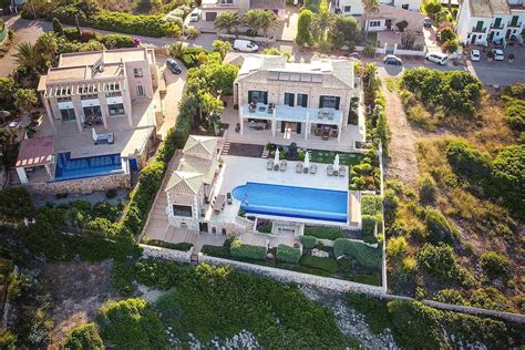 große Villa mit Meerblick Mallorca Osten in Porto Colom mieten Luxus