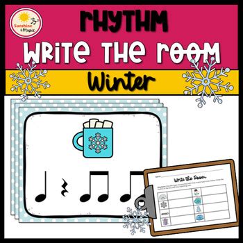 Winter Write The Room Rhythm By Sunshine And Music Tpt