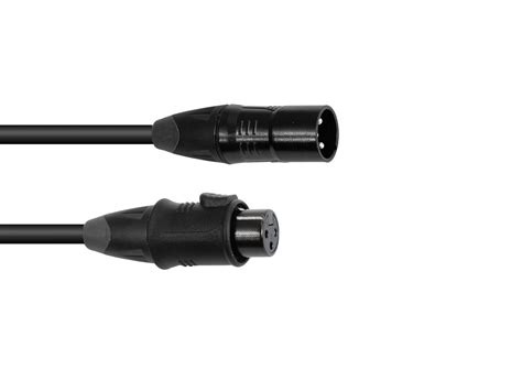 Dmx Cable Ec 1 Ip65 3pin 20m Bk Eurolite