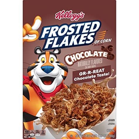 Kelloggs Frosted Flakes Cold Breakfast Cereal 8 Vitamins And Minerals