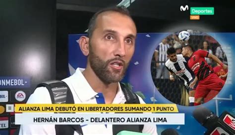 Alianza Vs Parananese Hernán Barcos Hernán Barcos Sobre El Empate Ante Paranaense Fue Un