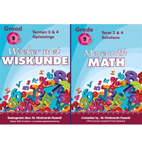 Woeker Met Wiskunde Move With Math Gr 9 Kwartaal Term 3 And 4 Oplossings Solutions Amaniyah